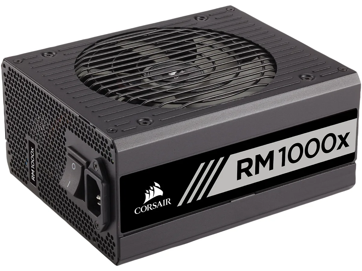 Corsair Corsair RMx Series RM1000x 1000W 80 PLUS GOLD Full Modular Power Supply CP-9020094-NA — product photo