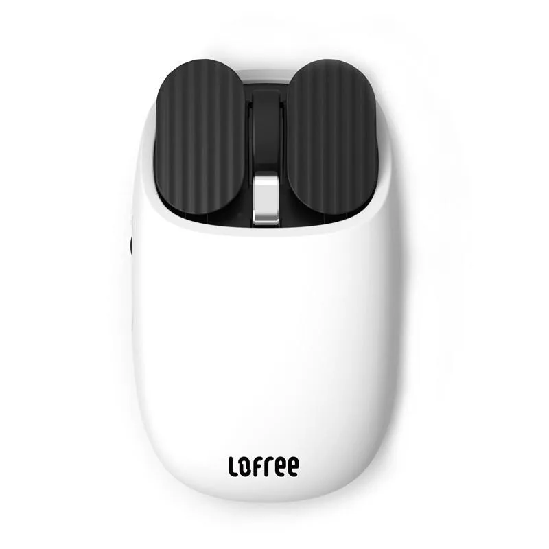 Lofree Lofree EP115 gaming mouse 4000 DPI Bluetooth 5.1 2.4 GHz White — product photo
