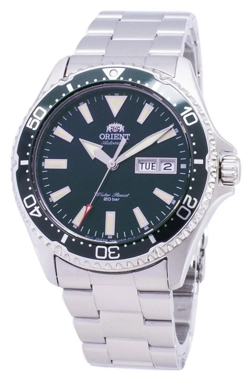 Orient Orient Kamasu Mako III Diver's Automatic Watch RA-AA0004E19B Green Dial 42mm — product photo