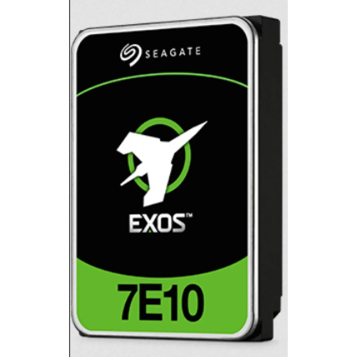 Silver 3.5 inch enterprise hard drive with SAS connector