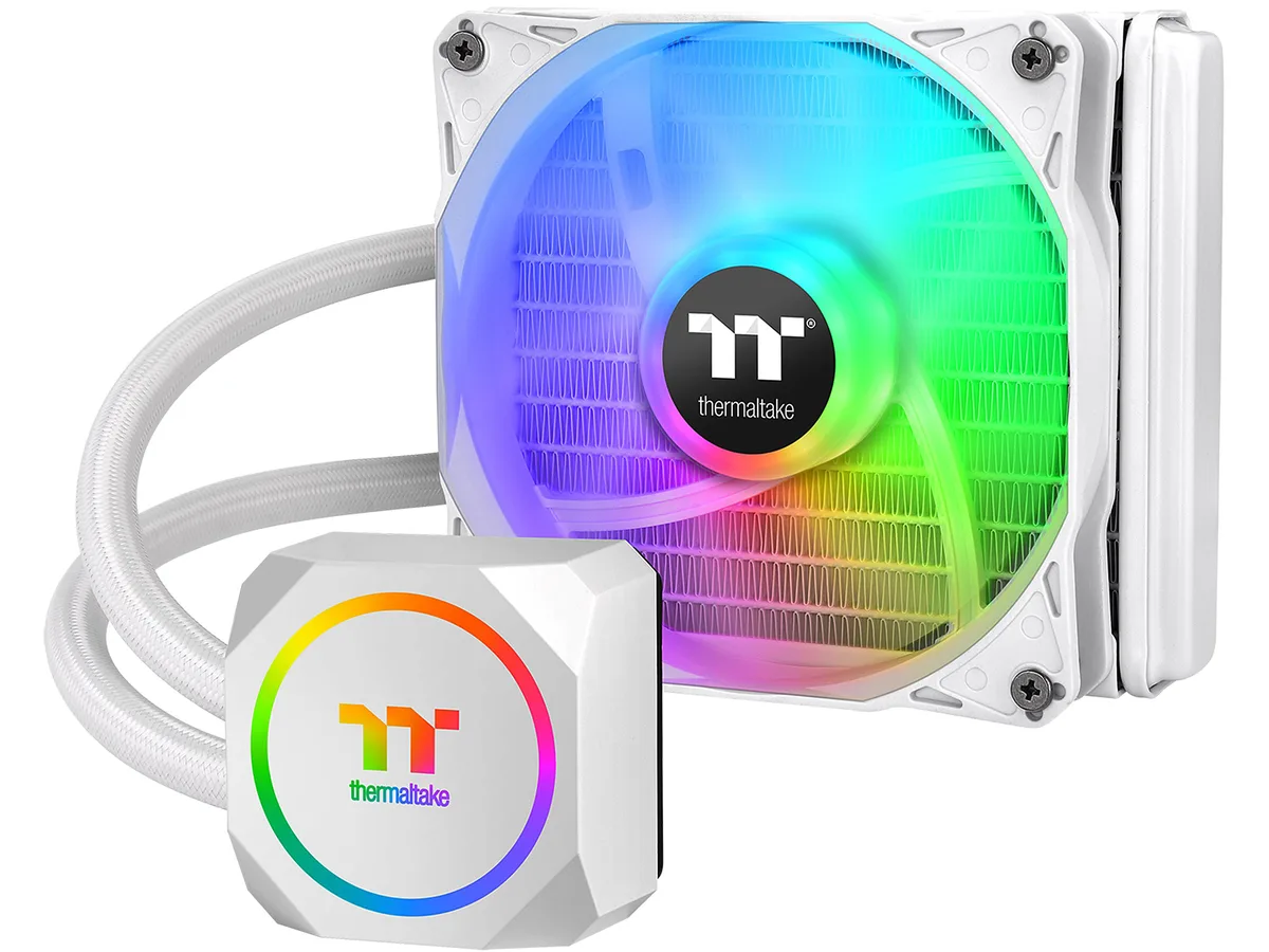Thermaltake Thermaltake TH120 ARGB Snow Edition CL-W346-PL12SW-A liquid cooler — product photo