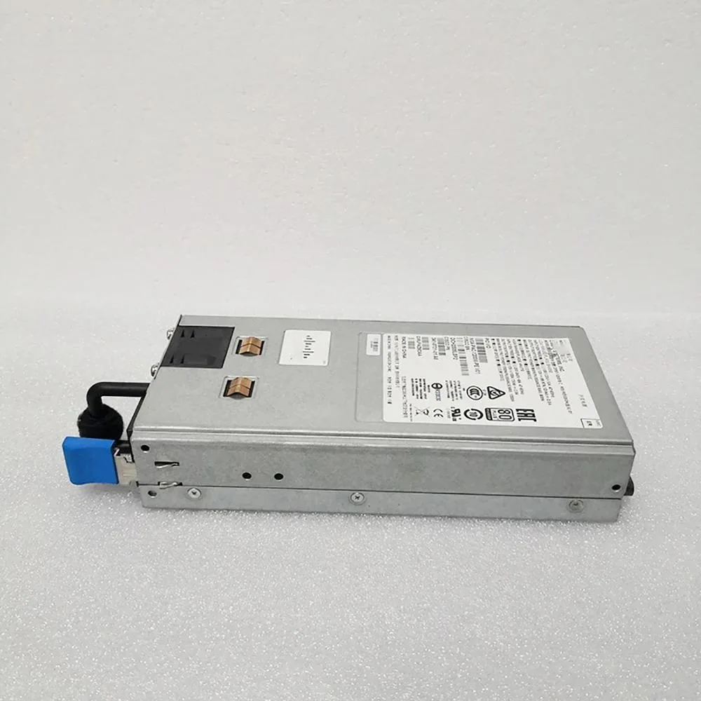 KHACHIMO 1200W power supply unit for N9K-C92160 series, matte metal enclosure with rear fan grille and modular connector