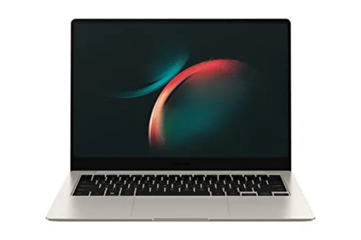 Samsung Galaxy Book3 Pro 14 inch laptop in beige finish