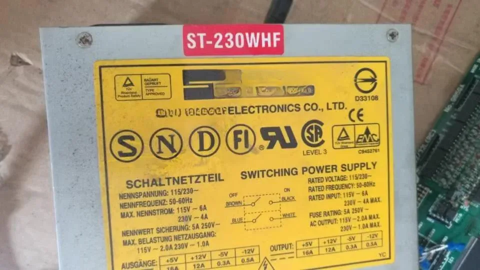 KHACHIMO KHACHIMO 300W AT Industrial Computer Power Supply ST-230WHF — tuotekuva