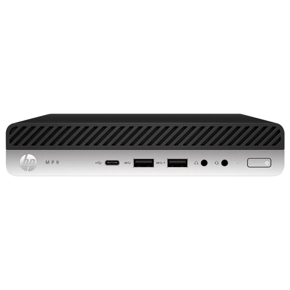 HP HP MP9 G4 Retail System AMS i5-8500T 2.1 GHz 8 GB DDR4 128 GB SSD Windows 10 Pro desktop PC Black — photo du produit