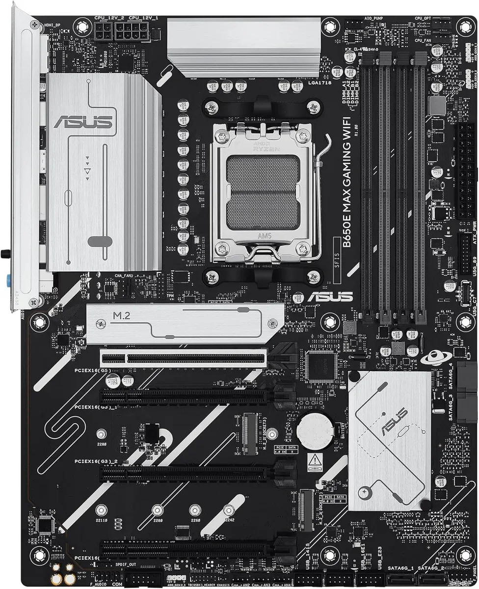 ASUS ASUS B650E MAX Gaming WiFi AMD DDR5 ATX Motherboard — product photo