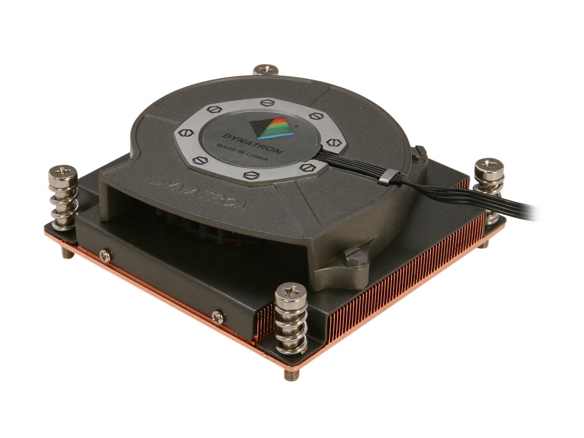 Dynatron Dynatron R16 80mm CPU Cooler 2 Ball Bearing LGA 2011 28mm Height — photo du produit