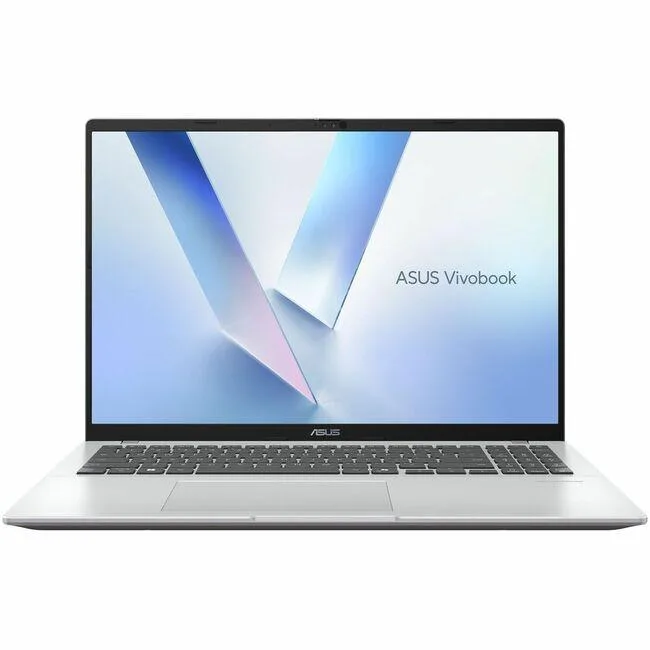 Silver 16 inch laptop closed lid smooth finish