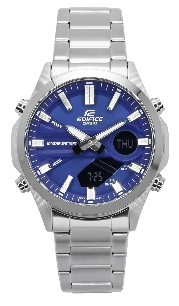 CASIO CASIO Edifice EFV-C120D-2A Blue Dial 100M Watch — product photo