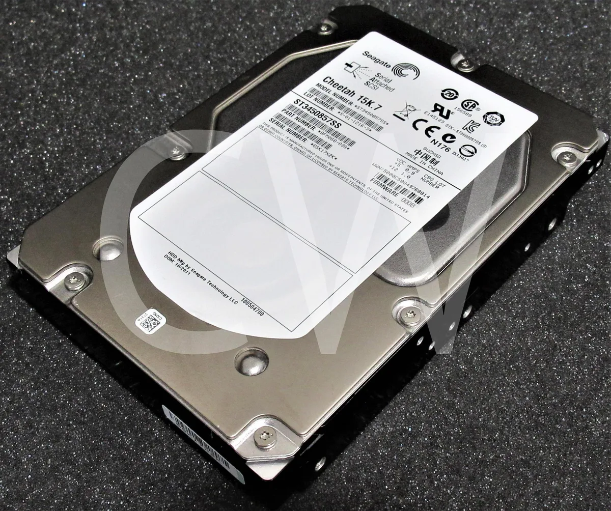 Seagate Seagate ST3450857SS 450GB 15000RPM SAS 3.5in internal hard drive — foto del producto