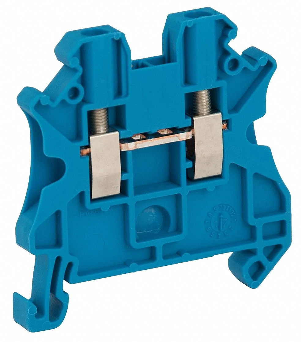 Schneider Electric Schneider Electric NSYTRV22BL Terminal Block 20 A Blue — 商品照片