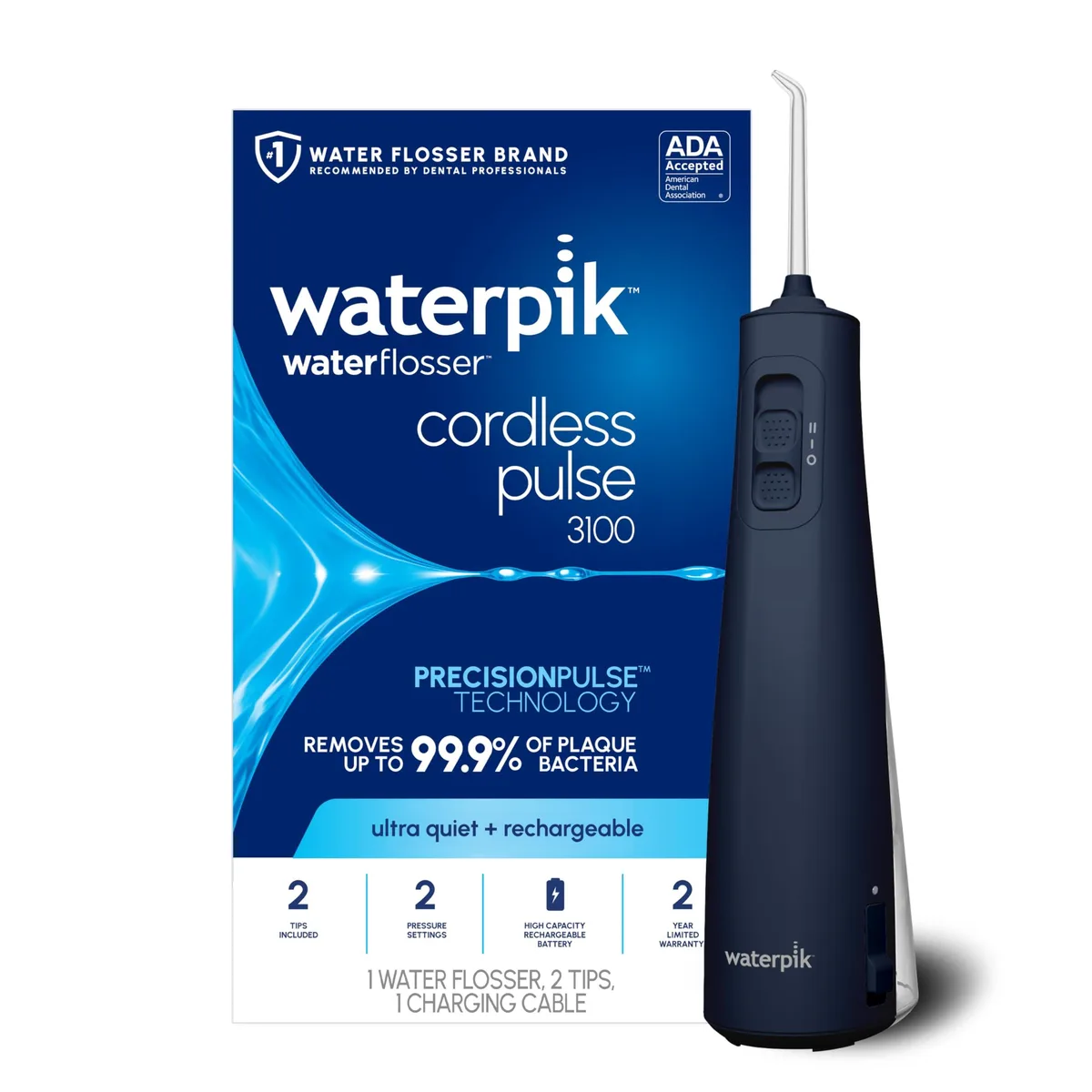  Waterpik Cordless Pulse 3100 WF-20CD013 Blue oral care — product photo