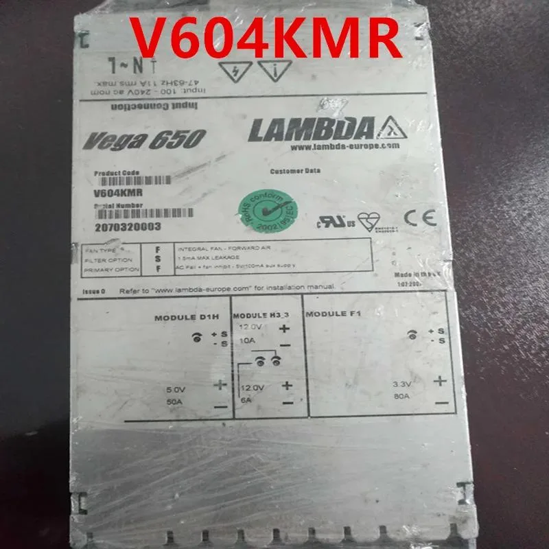 KHACHIMO KHACHIMO Power Supply for TDK-LAMBDA Vega 650 650W V604KMR — photo du produit