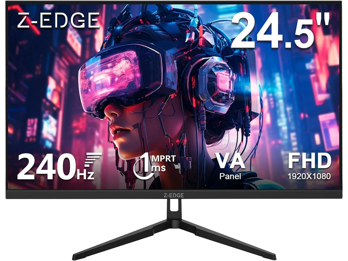 Z-EDGE Z-EDGE UG25F 24.5" 240Hz 1ms FHD Gaming Monitor — product photo