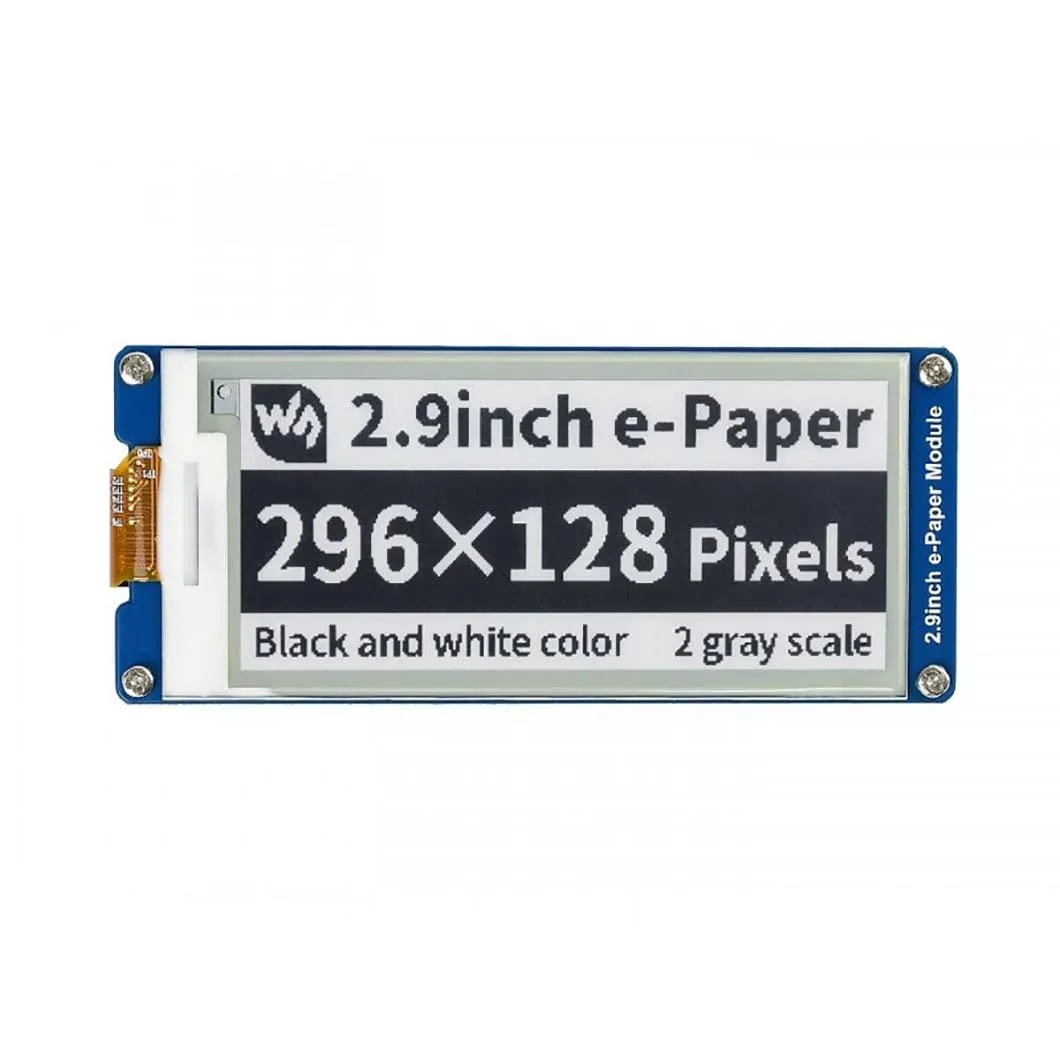 LORDWORLD LORDWORLD 2.9inch E-Paper Display 296x128 SPI Development Board — 商品照片