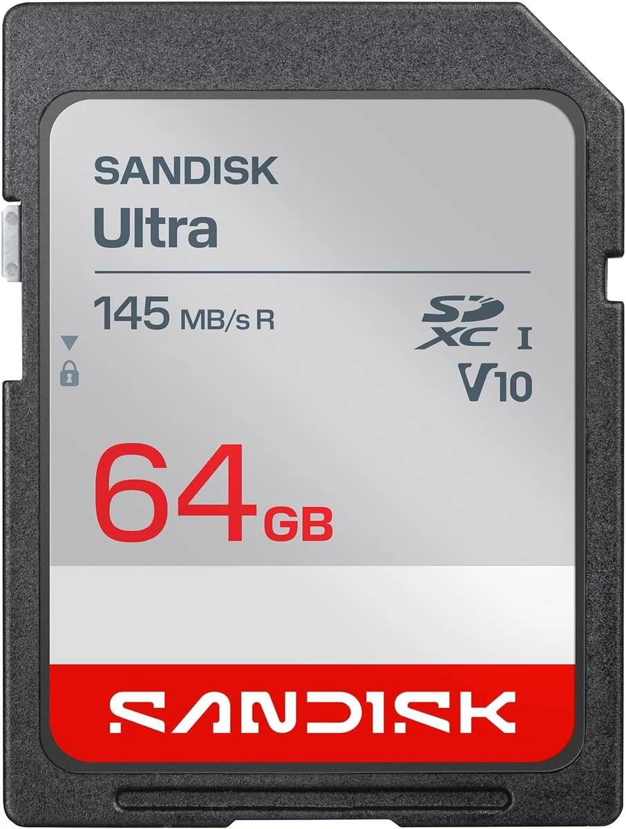 SanDisk SanDisk Ultra 64GB SDXC UHS-I Memory Card SDSDUVQ-064G-GN6IN — ürün fotoğrafı