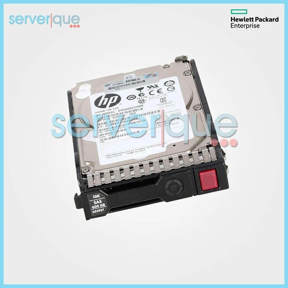 Silver 2.5-inch SAS hard drive in hot-swap carrier