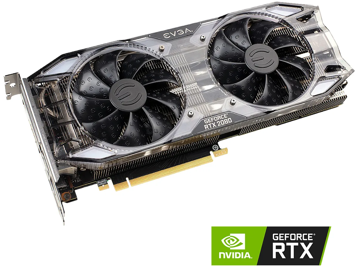 EVGA EVGA 08G-P4-2182-KR GeForce RTX 2080 8GB graphics card — fotografia produktu