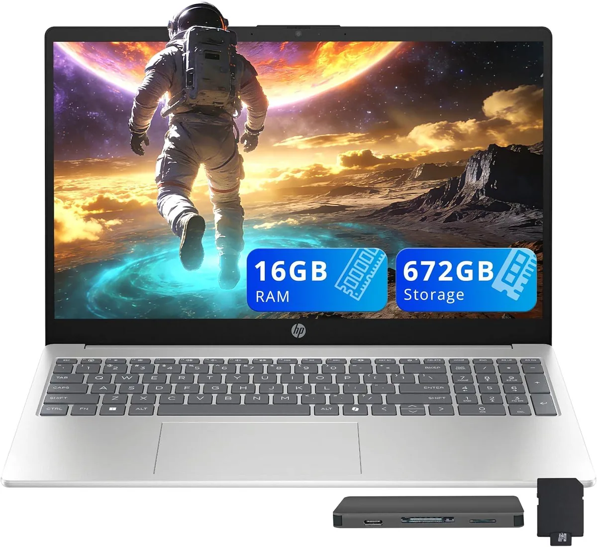 HP HP 15.6" HD Business Laptop Intel Core i5-1334U 16GB DDR4 672GB Storage Silver — foto del producto