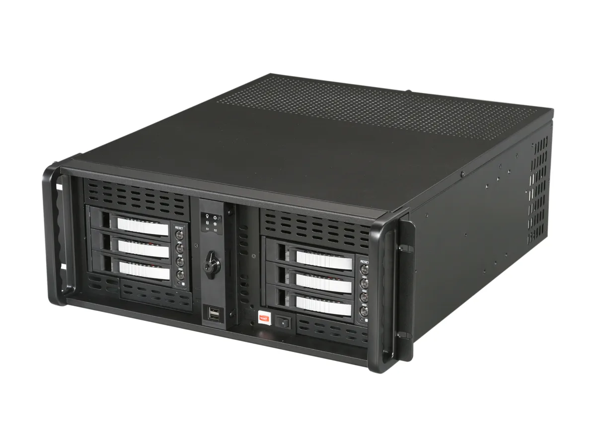 iStarUSA Inc. iStarUSA Inc. D406ND-B6SL 4U server chassis — fotografija izdelka