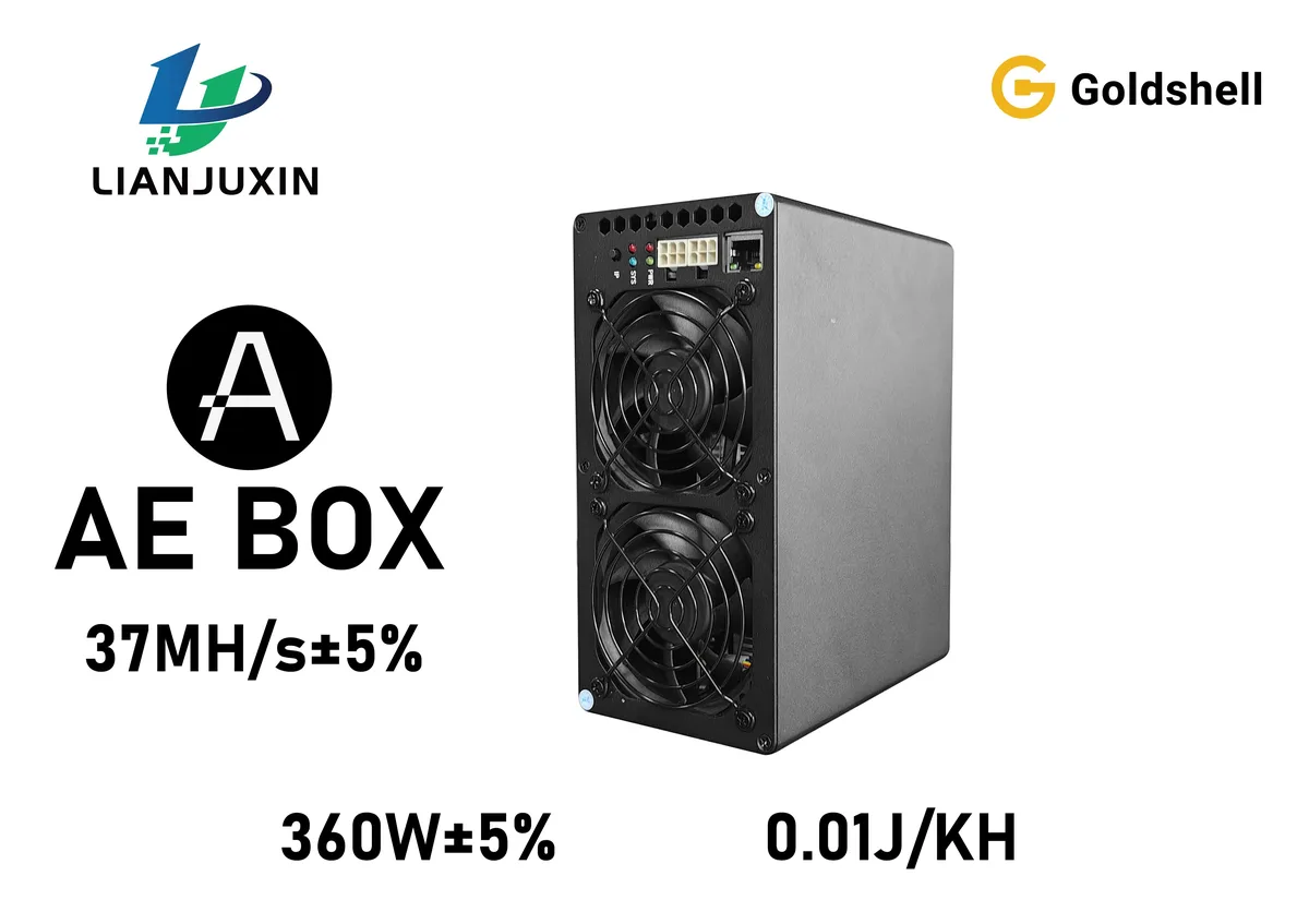 Goldshell Goldshell AE BOX ALEO Miner 37MH/S 360W Dual 6-Pin Low-Noise mining hardware — photo du produit