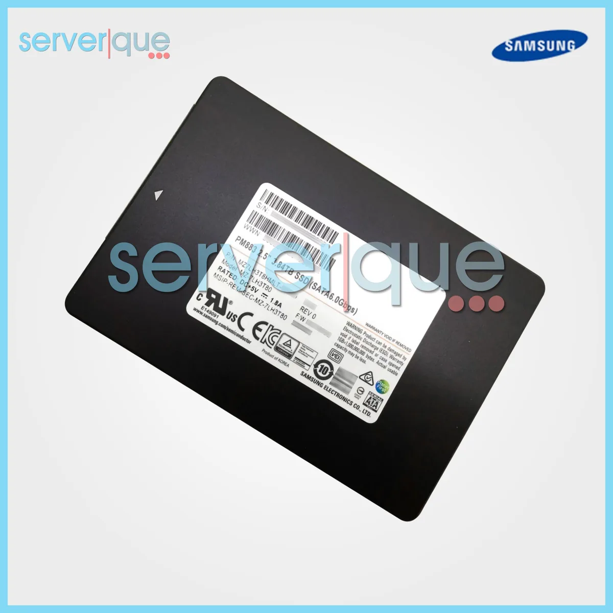 SAMSUNG SAMSUNG PM883 3.84TB SATA 2.5" internal SSD — toote foto