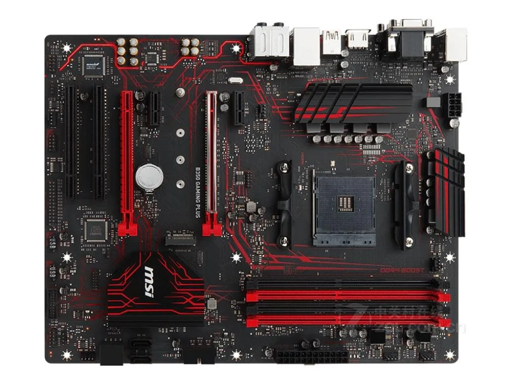 MSI MSI B350 GAMING PLUS AMD motherboard — product photo