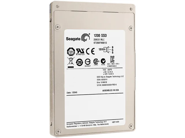 Seagate Seagate 1200 SSD ST400FM0053 400GB SAS 12Gb/s enterprise SSD — productfoto