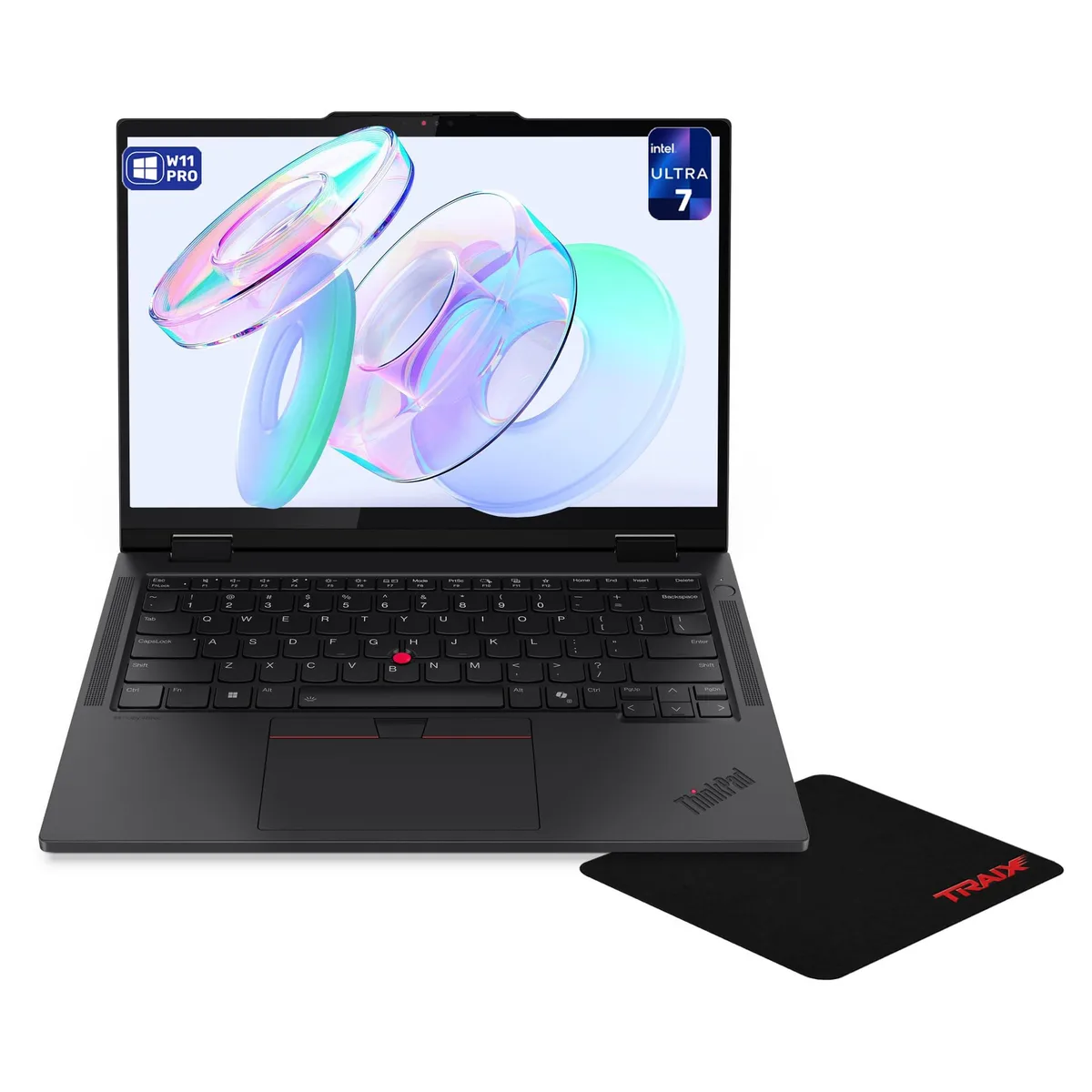 Lenovo Lenovo T14s 2-in-1 Core Ultra 7 265U 32 GB 2 TB 14" Touchscreen Eclipse Black business laptop — product photo