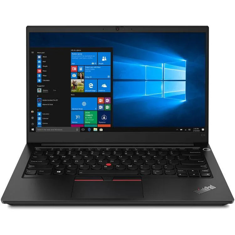 Lenovo Lenovo ThinkPad E14 Gen 2 laptop AMD Ryzen 7 4700U 16GB DDR4 256GB SSD 14.0" FHD IPS Windows 11 Pro Black — product photo