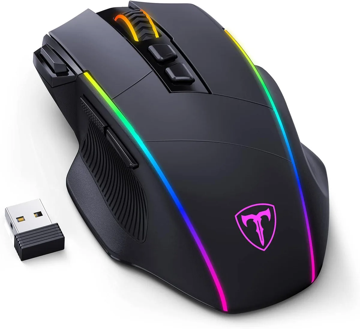AUTYUE AUTYUE T99 tri-mode gaming mouse 10000 dpi 8 buttons black — fotografia produktu