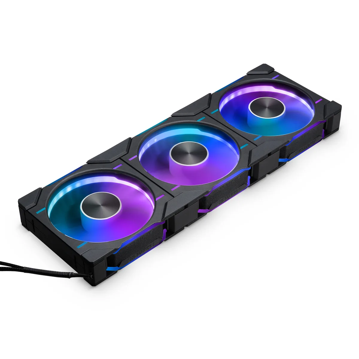 Phanteks Phanteks PH-F120D30R_DRGB_PWM_BK01_3P D30-120 120mm 30mm reverse airflow case fan 3-pack — photo du produit