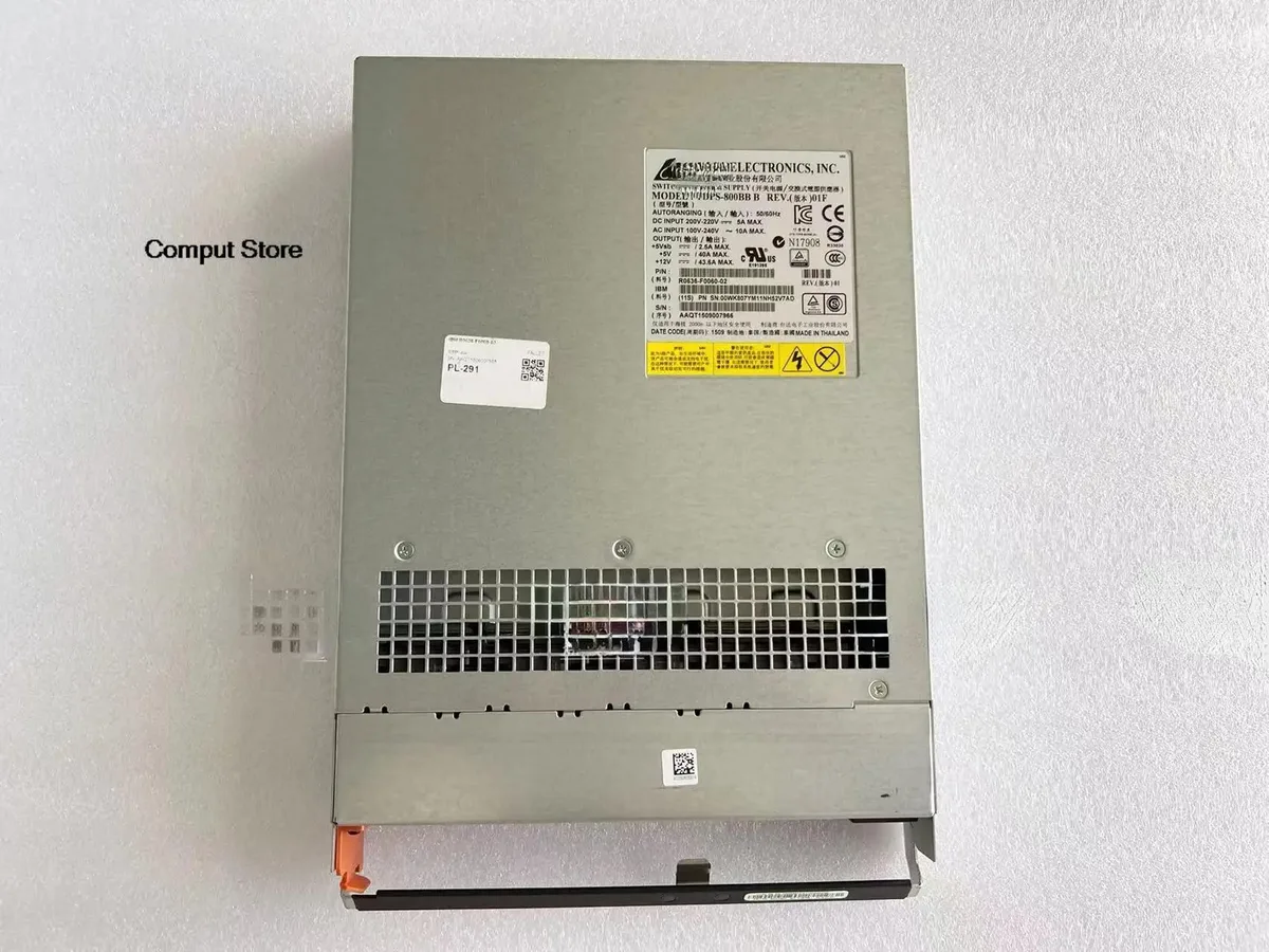 KHACHIMO KHACHIMO 800W Power Supply for IBM V3500 V3700 V5000 98Y2218 45W8841 00WK807 — photo du produit