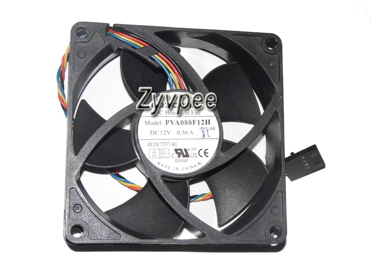 Zyvpee Zyvpee PVA080F12H 80*20mm 4 Pin PWM case fan — product photo