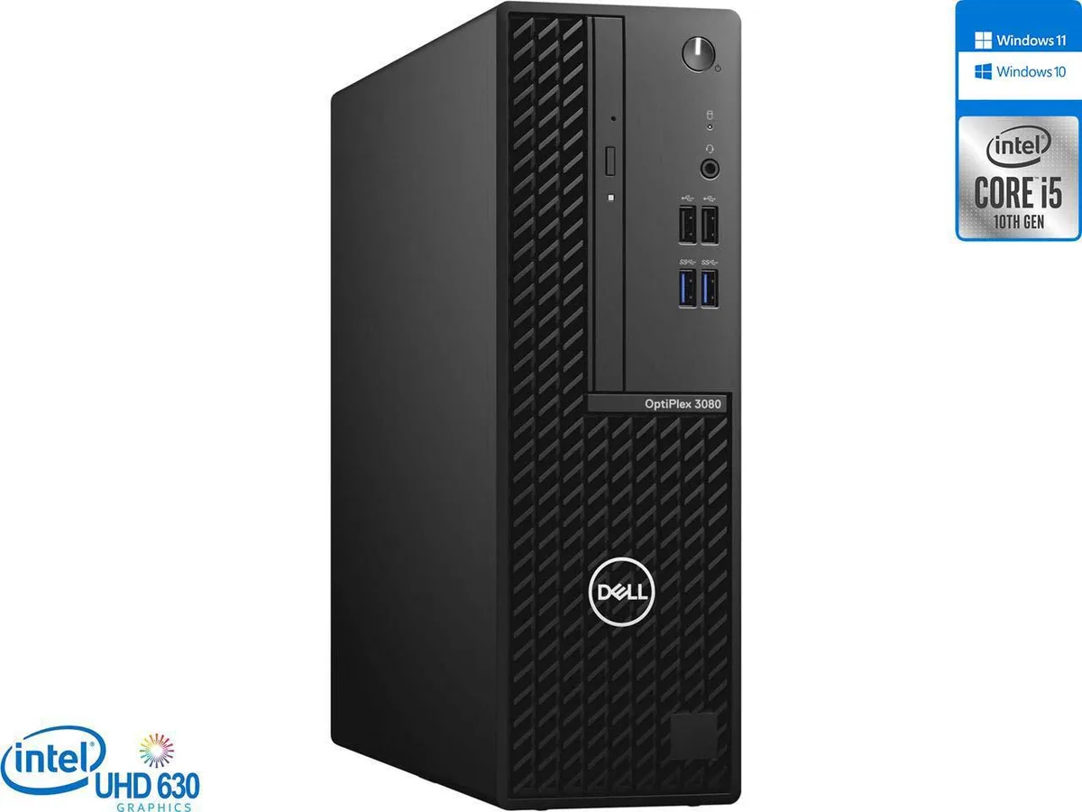 DELL DELL OptiPlex 3080 SFF desktop PC i5-10500 16 GB DDR4 128 GB SSD — product photo