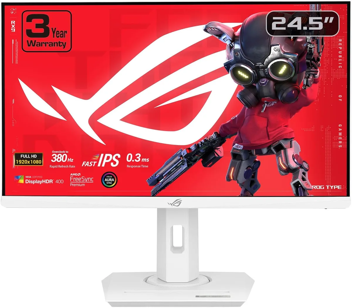 ASUS ASUS 90LM0AX2-B013B1 ROG Strix XG259QNG-W 24.5" 380Hz gaming monitor — photo du produit