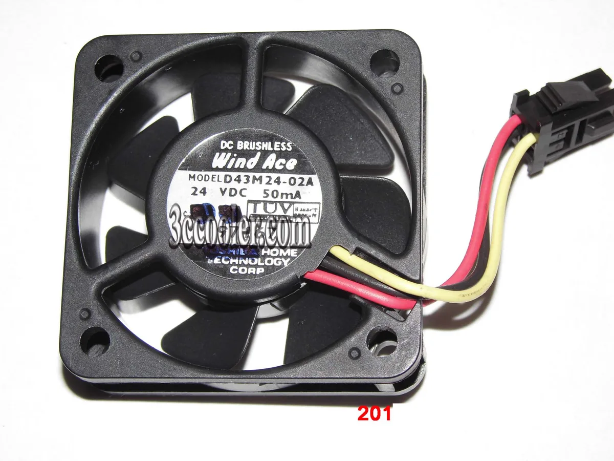 OEM Industries OEM Industries D43M24-02A 40mm 24V CPU cooler — ภาพสินค้า