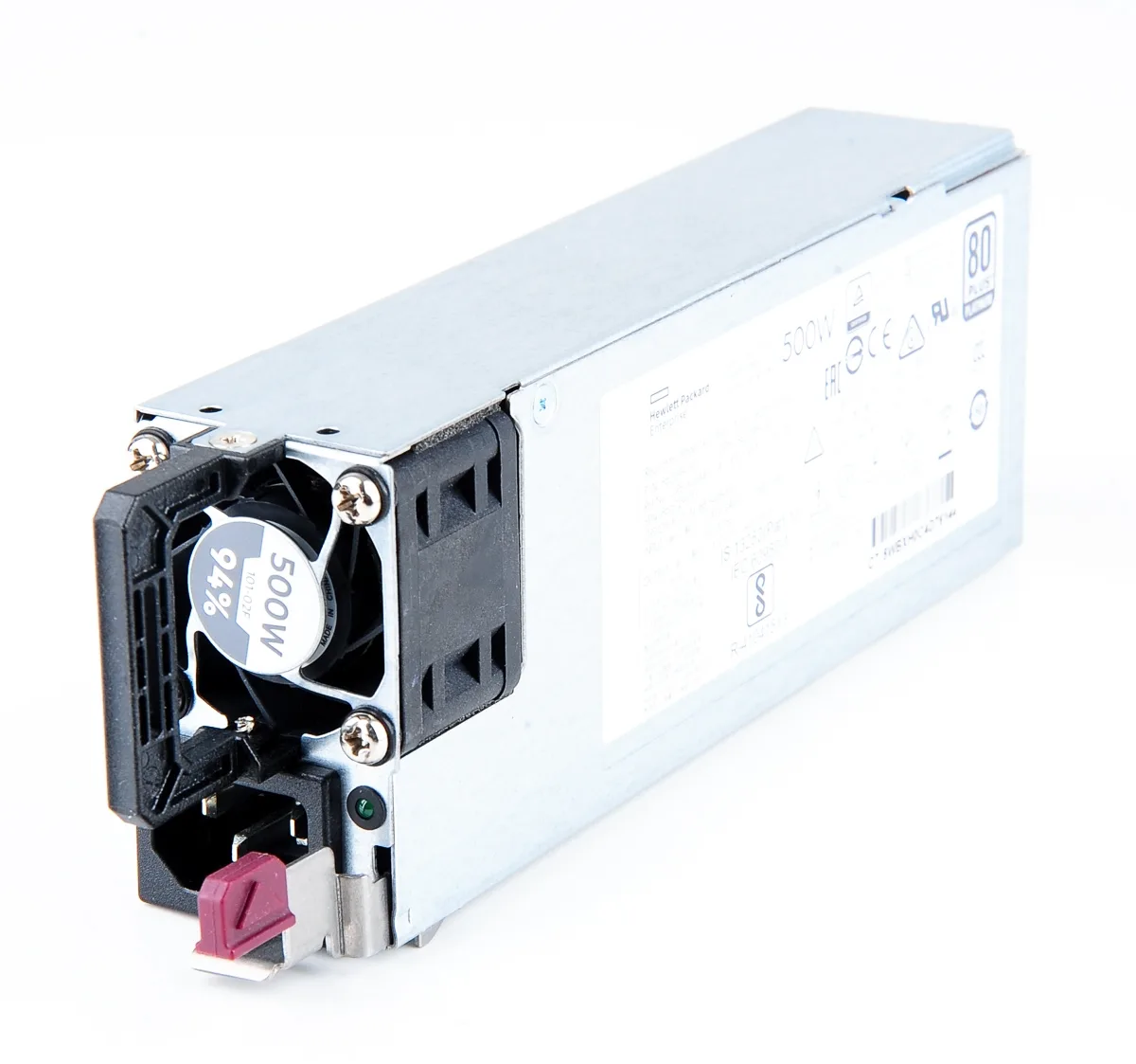 HPE HPE 866729-001 500W Flex Slot Platinum Hot Plug Power Supply Kit 865408-B21 — fotografia produktu