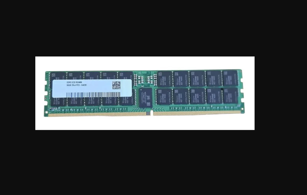 Micron Technology, Inc. Micron Technology, Inc. MTC40F2046S1RC64BH1T 64GB DDR5 RDIMM 6400 CL52 2Rx4 server RAM — produktfoto