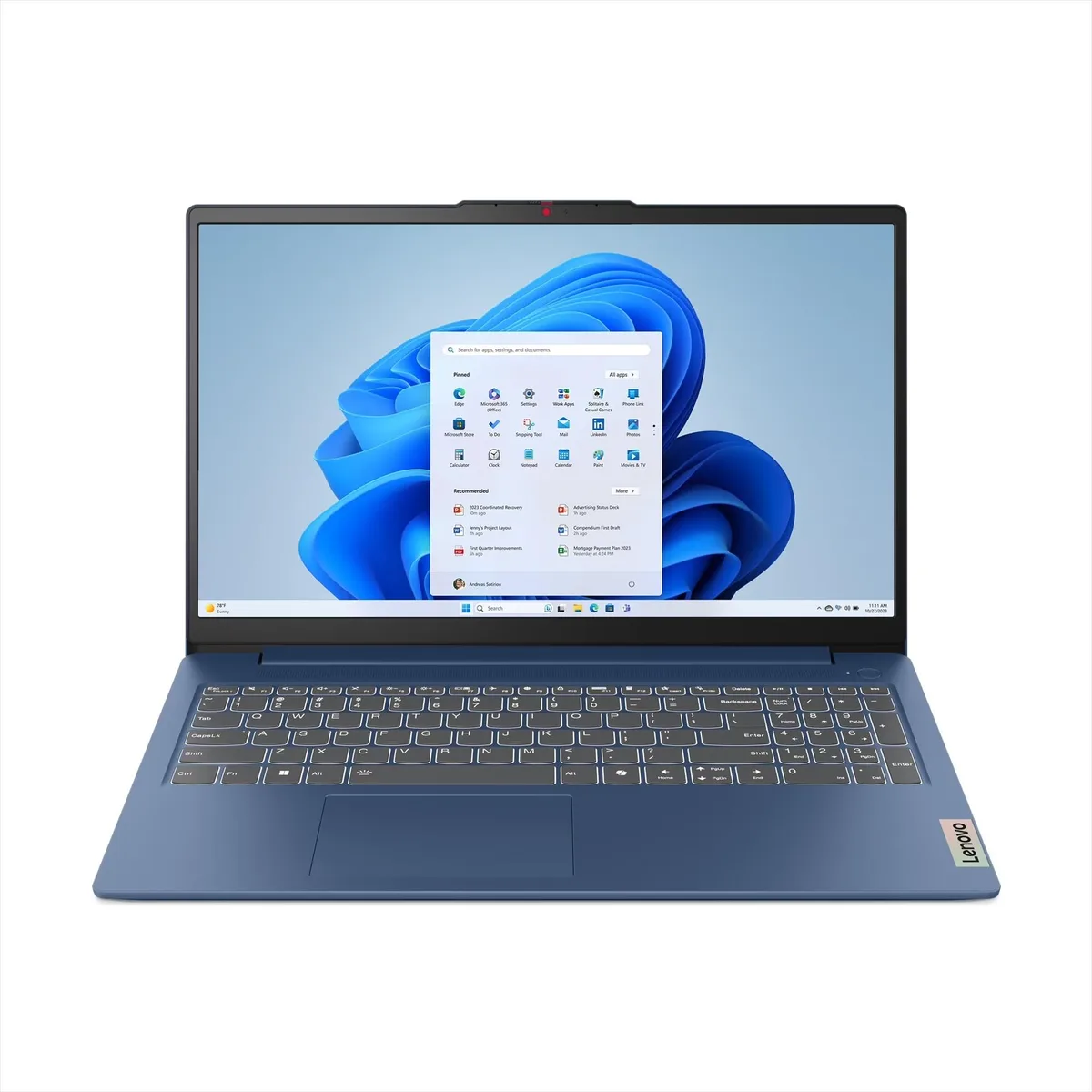 Lenovo IdeaPad Slim 3i 15.6 inch laptop in Abyss Blue finish