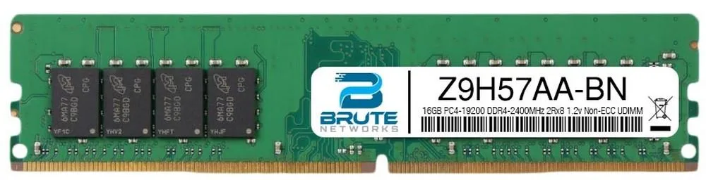Brute Networks Brute Networks 16GB DDR4-2400 2Rx8 1.2v Non-ECC UDIMM — product photo