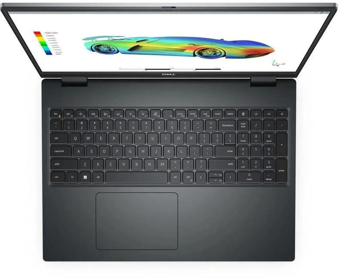 DELL DELL Precision 7670 laptop i7-12850HX RTX A1000 64GB 1TB Silver — product photo