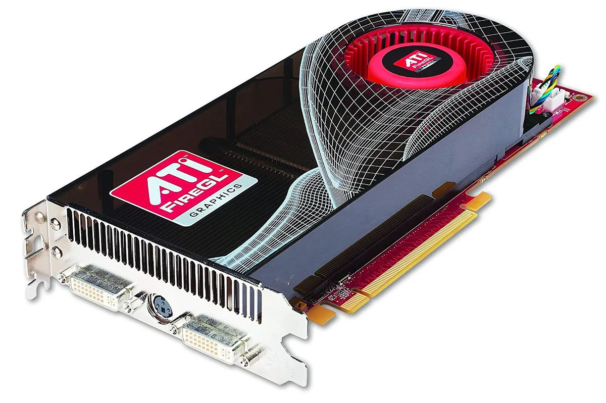 ATI ATI FireGL V7600 512Mb PCI-Express x16 400MHz video card accessory — fotografia produsului