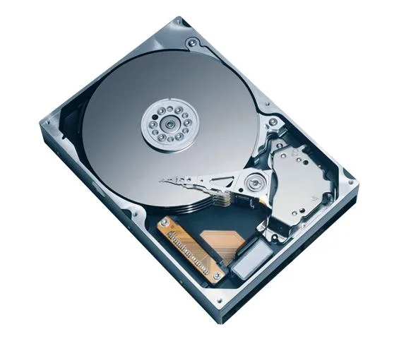 Silver 3.5 inch SATA hard drive bare unit