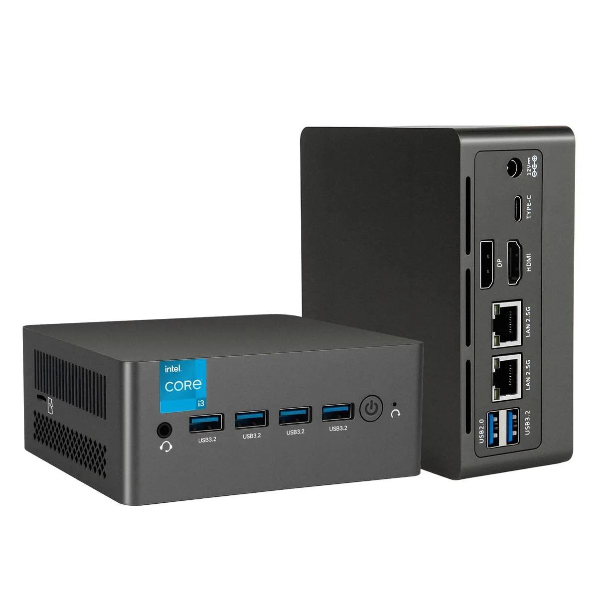 BRENUC BRENUC N9NP barebone mini PC i3-N305 8GB 256GB DDR4 WiFi 6 Bluetooth 5.2 — product photo