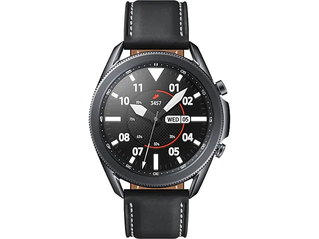 SAMSUNG SAMSUNG Galaxy Watch3 45mm Mystic Black SM-R840NZKAXAC — صورة المنتج