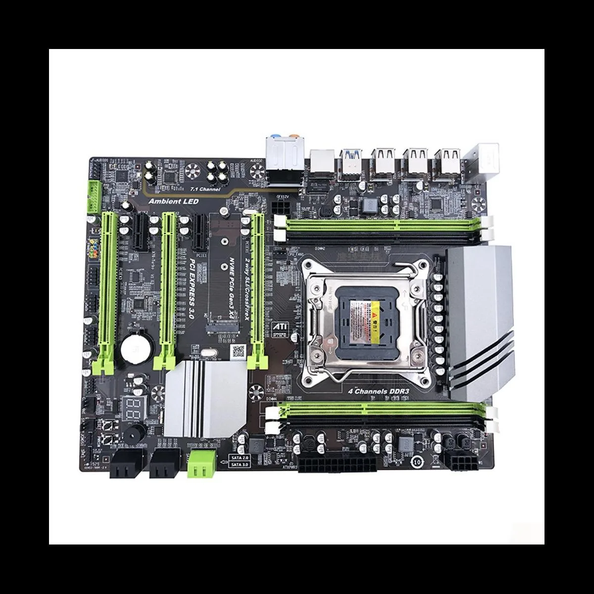 YINGHUA YINGHUA X79-Turbo V 1.0 LGA 2011 server motherboard — product photo