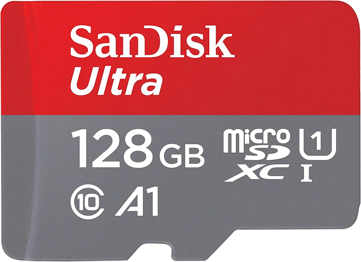 SanDisk SanDisk SDSQUA4-128G-GN6MN 128GB microSDXC UHS-I U1 A1 120MB/s memory card — 商品写真