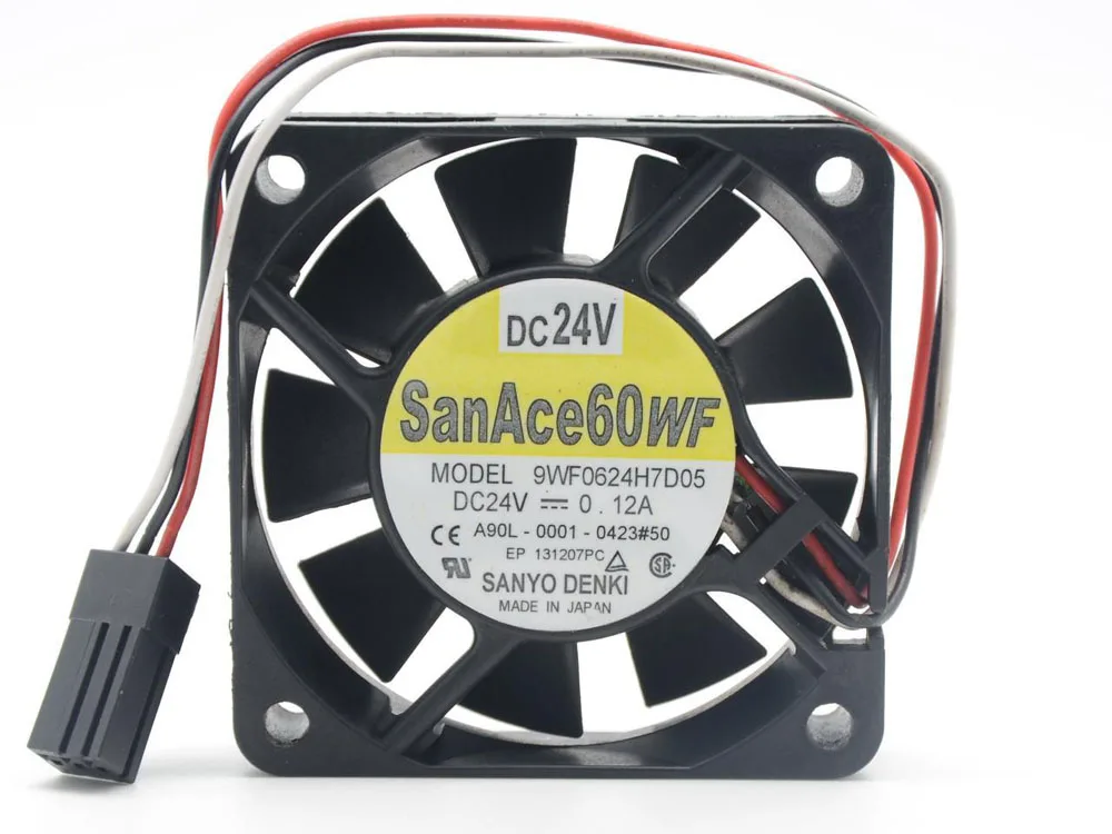 Zyvpee Zyvpee 9WF0624H7D05 60mm 24V 0.12A 3-pin case fan — 제품 사진