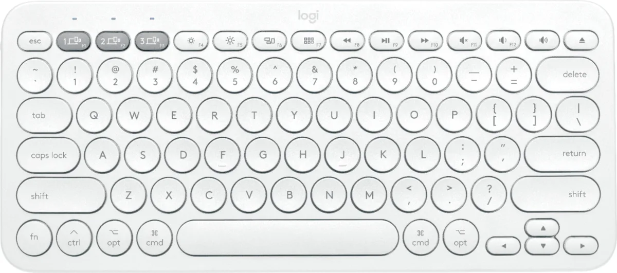 Logitech Logitech K380 920-009729 Off-White Bluetooth keyboard — termékfotó